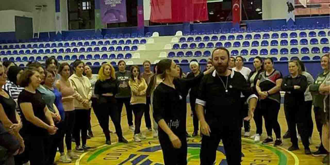 Odunpazarın'dan kadınlara savunma dersleri