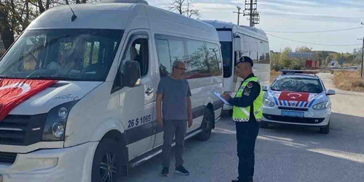 Eskişehir'de denetimlerin sonu gelmiyor! 7 sürücüye...