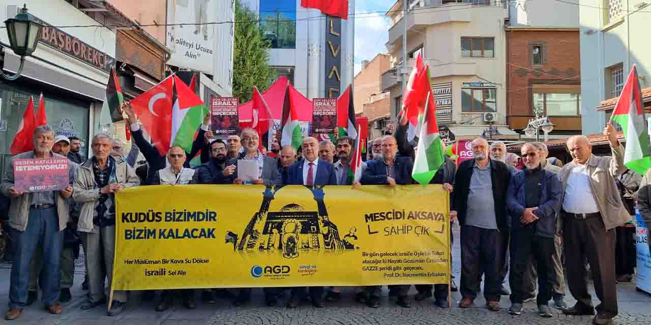 Eskişehir'den ABD'ye haykırdılar: Katilleri istemiyoruz