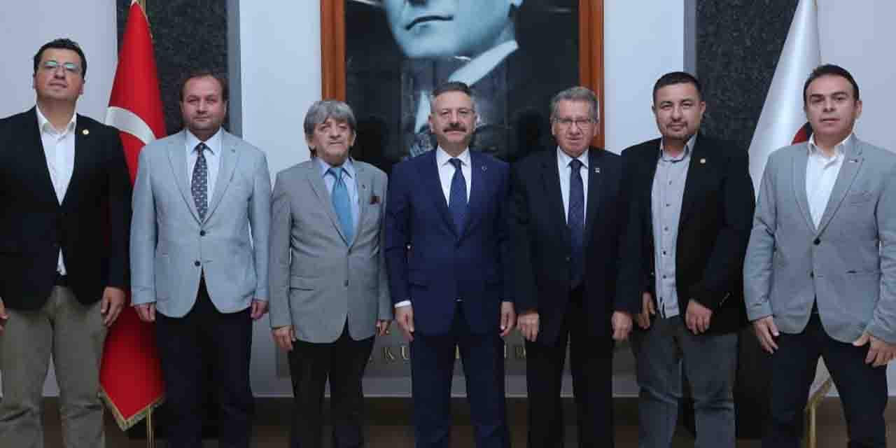 TSYD yönetiminden Vali Aksoy’a ziyaret