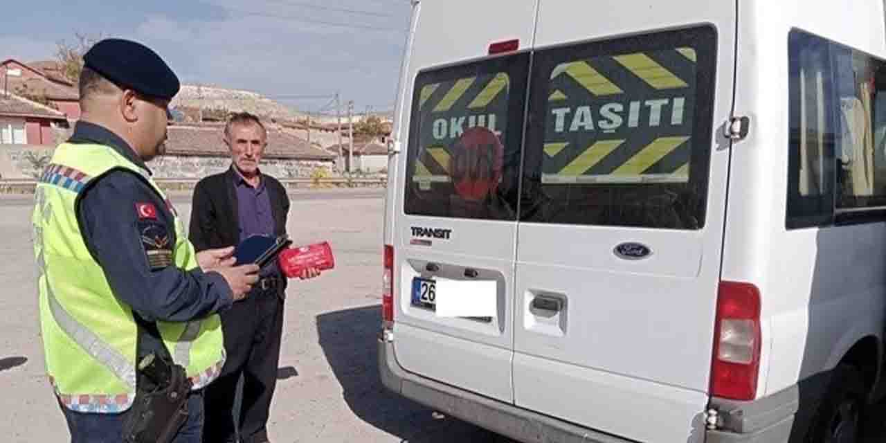 Eskişehir'de okul servislerine denetim