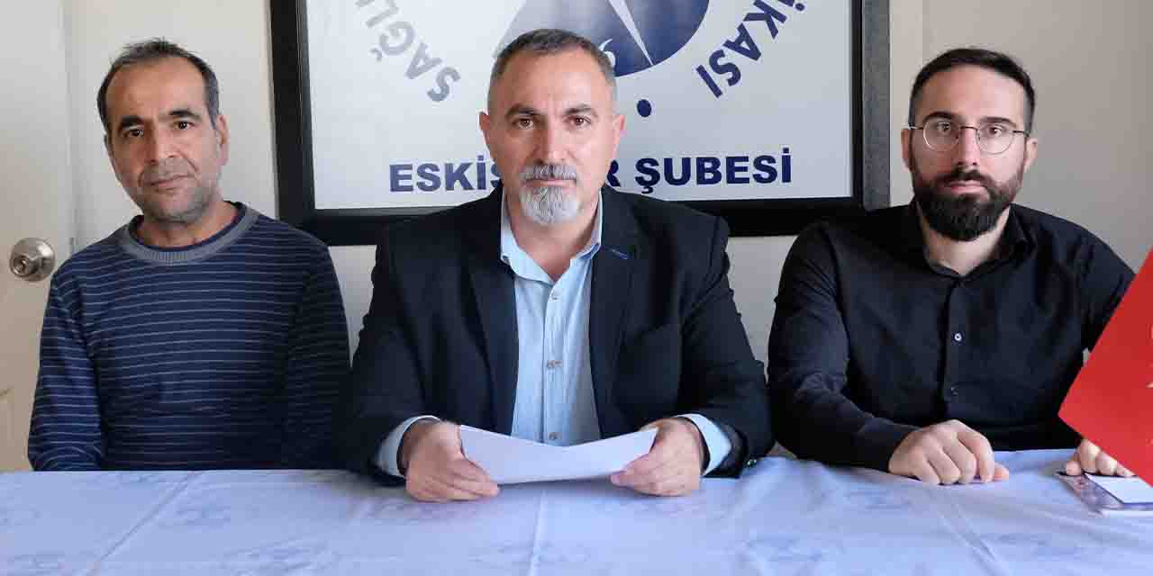 Eskişehir'de sağlık emekçilerinin bütçe isyanı
