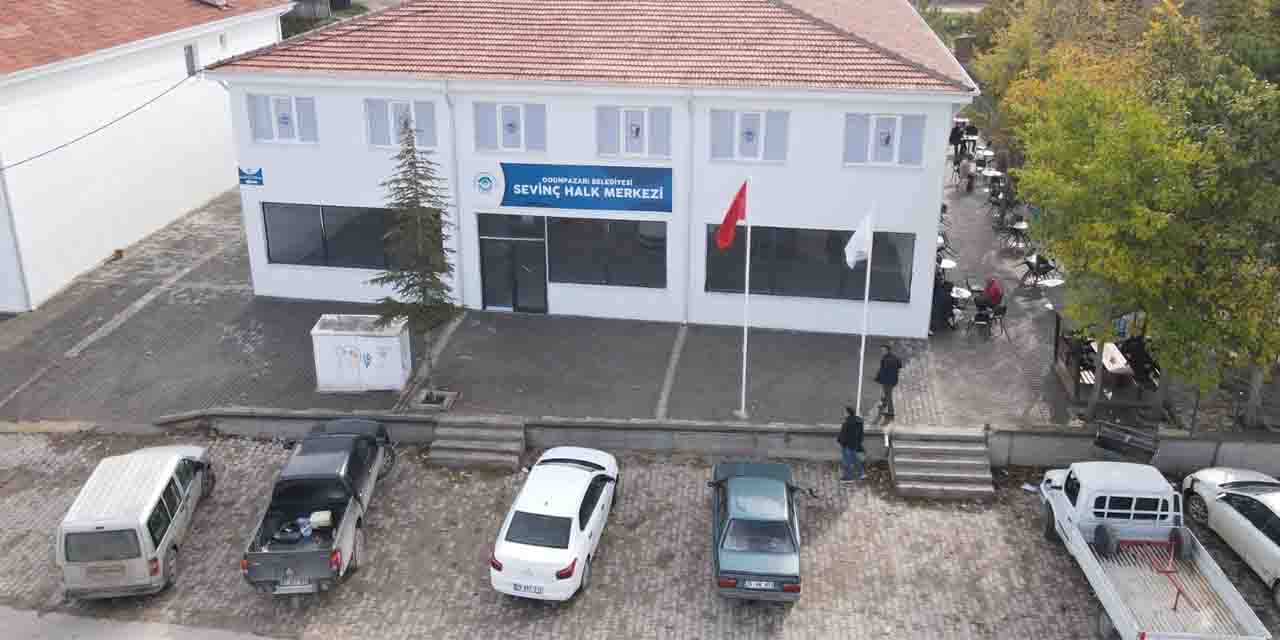 Odunpazarı Belediyesi'nden Eskişehir'e yeni halk merkezi