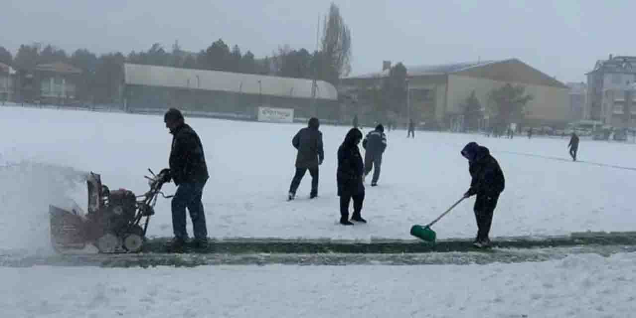 Geredespor ile Sincan Belediyespor da maçı ertelendi