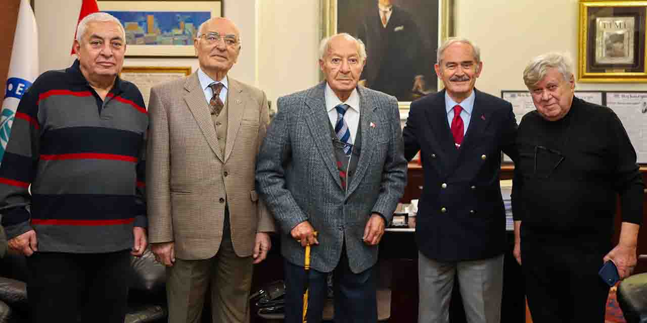 Başkan Büyükerşen’e nezaket ziyareti