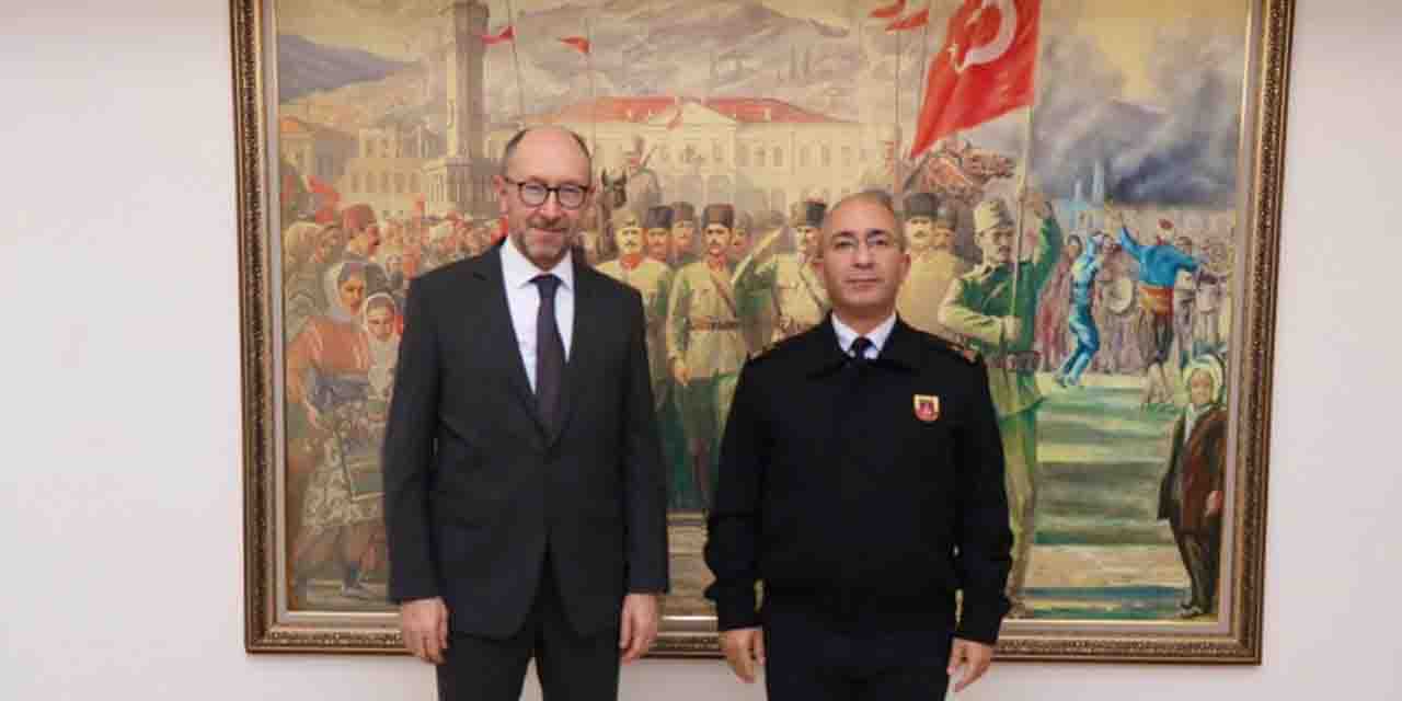 Rektör Erdal'dan, Tuğgeneral Demir’e tebrik ziyareti