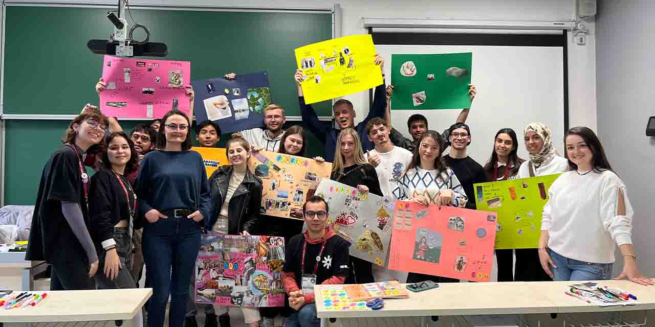 Sanat terapisi Erasmus+ öğrencilerine iyi geldi