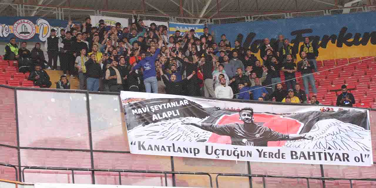 Alaplı'dan Eskişehirspor'a duygusal jest