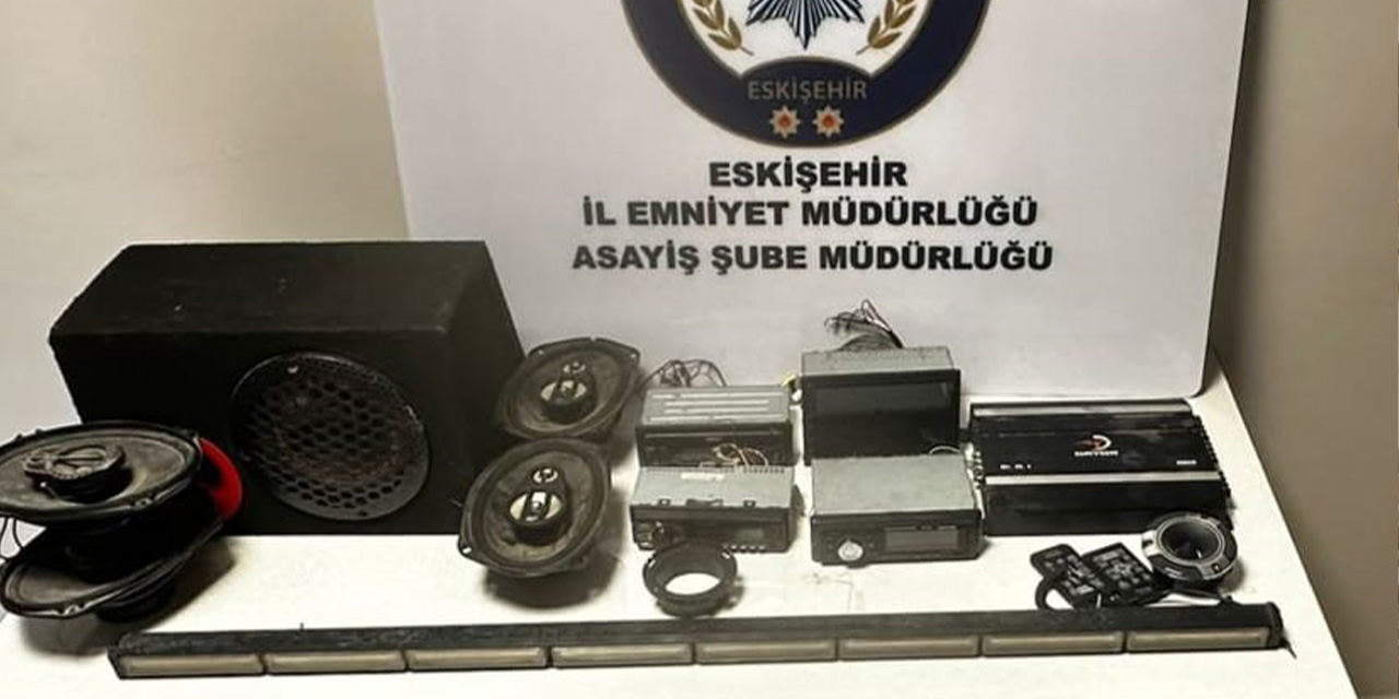 Eskişehir'de otomobil hırsızları yakalandı