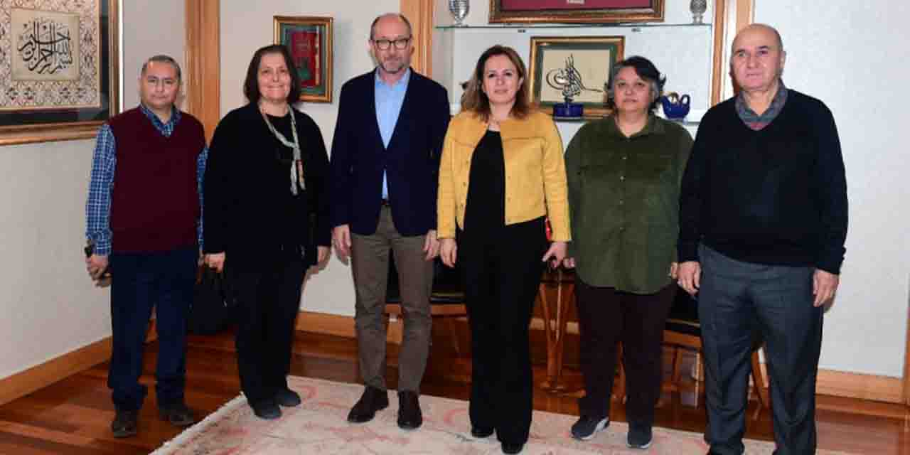 Rektör Erdal’a özel ziyaret
