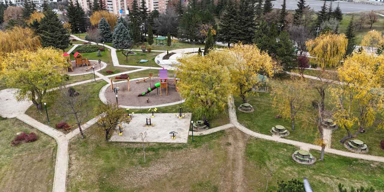 Eskişehir'de o park sil baştan yenilendi