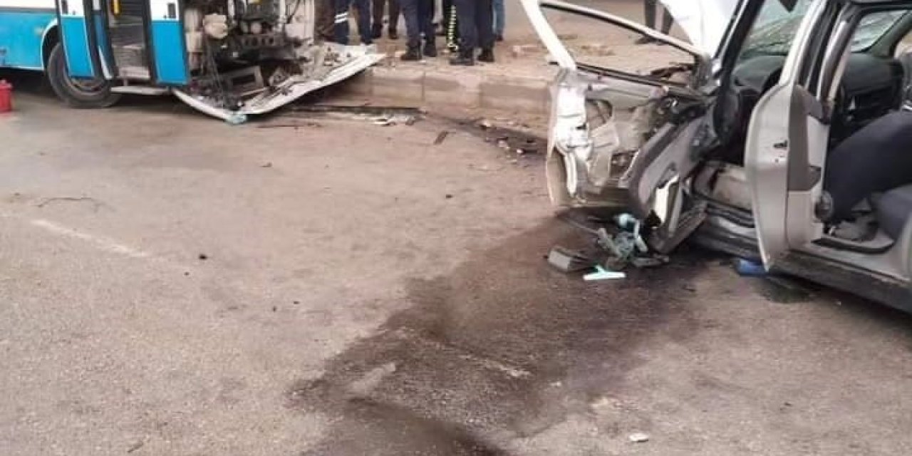 Ankara'da feci kaza: 4 yaralı!