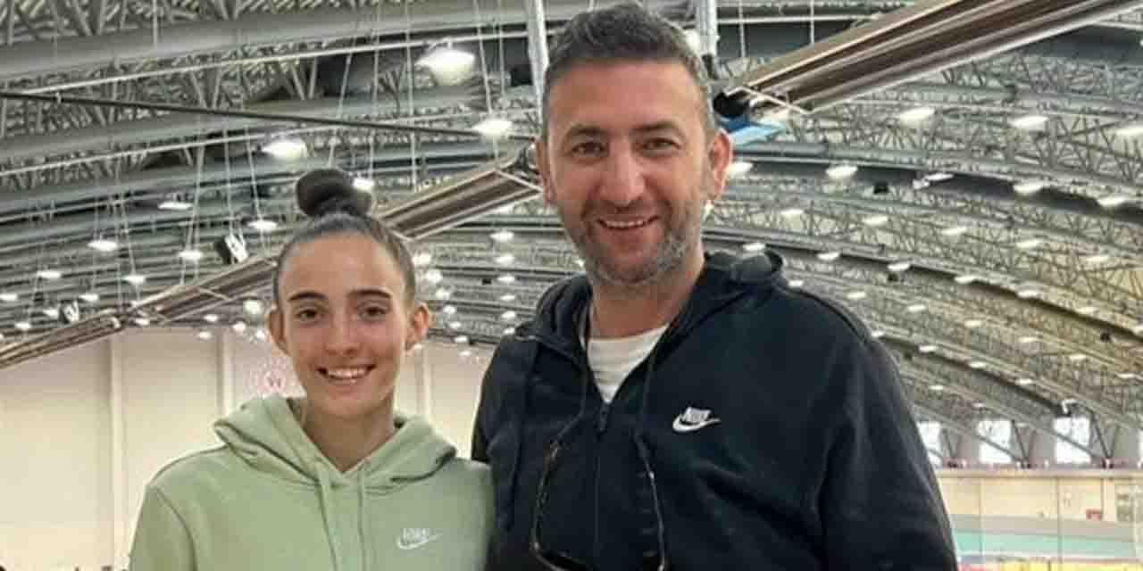 Eskişehirli milli atletten Türkiye rekoru
