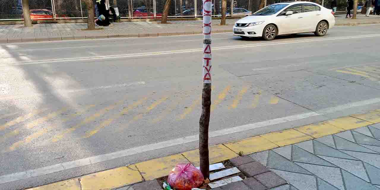 Eskişehir'de duyarsız vatandaşlar o uyarıyı görmezden geldi