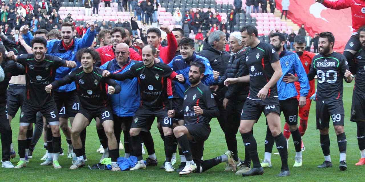 3 Eskişehir takımı da Geredespor ekibi ile başa çıkamadı