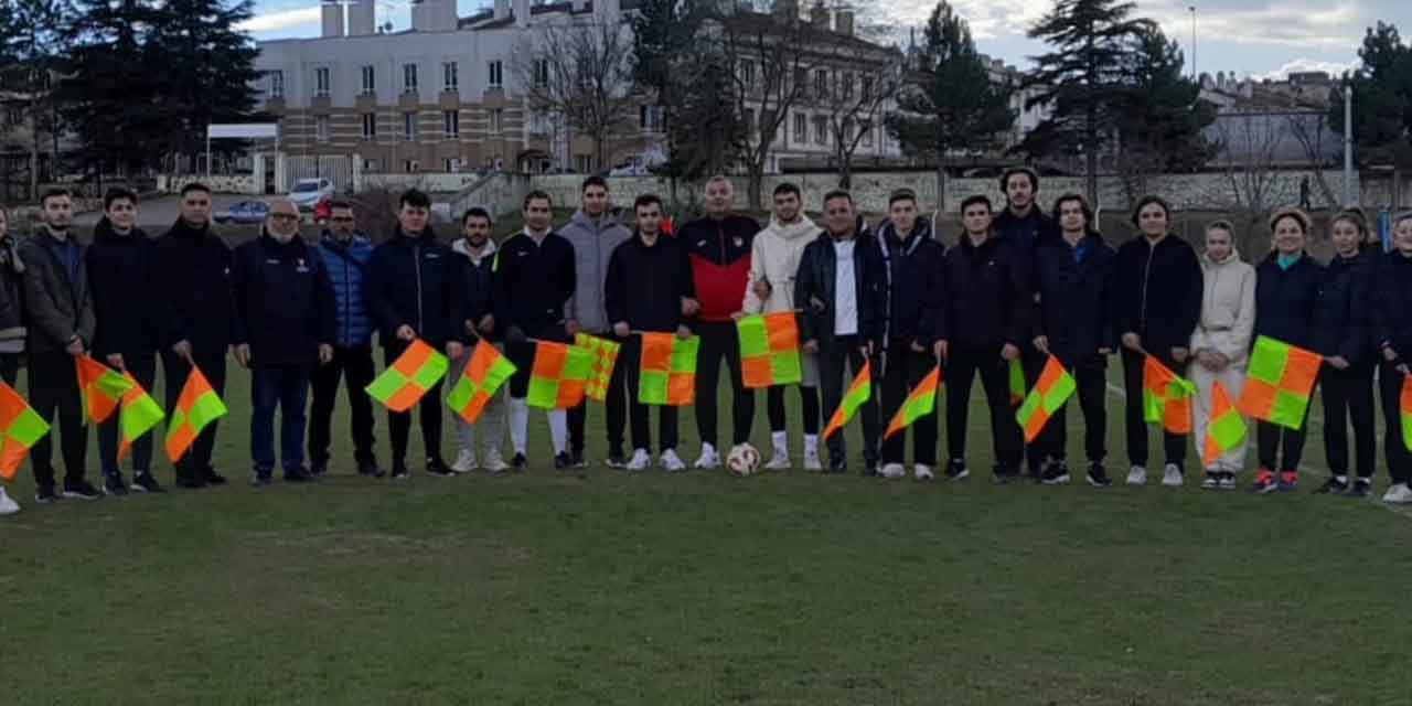 Eskişehir'de hakem kursu tamamlandı