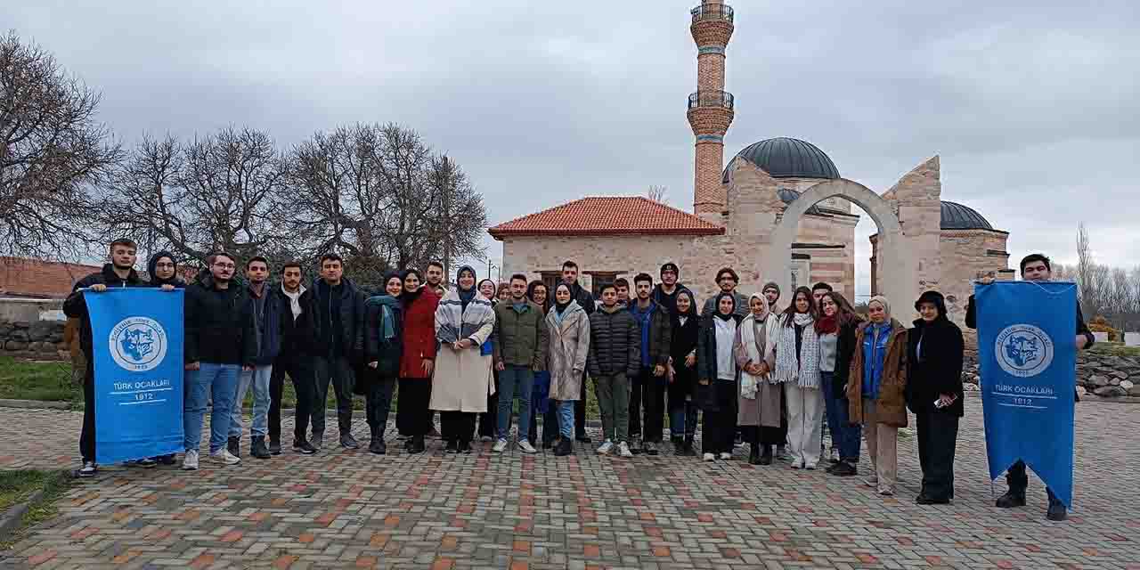 Türk Ocakları Eskişehir Şubesi'nden kültür gezisi