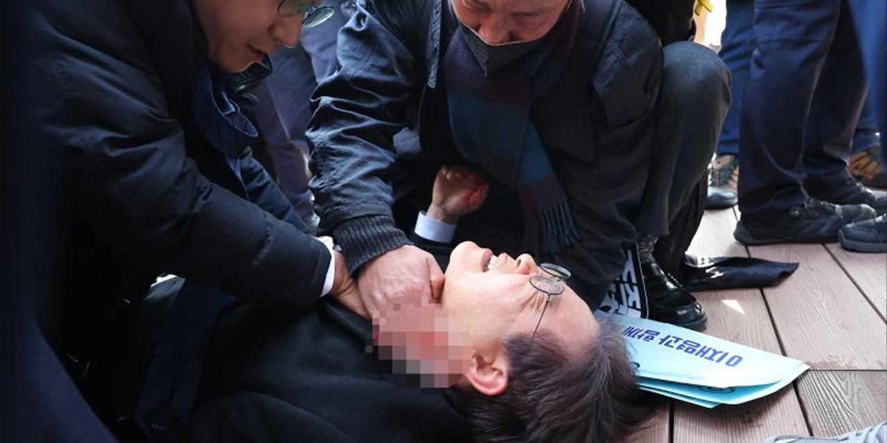 Güney Kore’de ana muhalefet lideri boynundan bıçaklandı