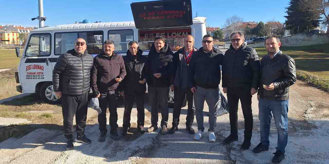 Baranselspor'dan lokma dağıtımı