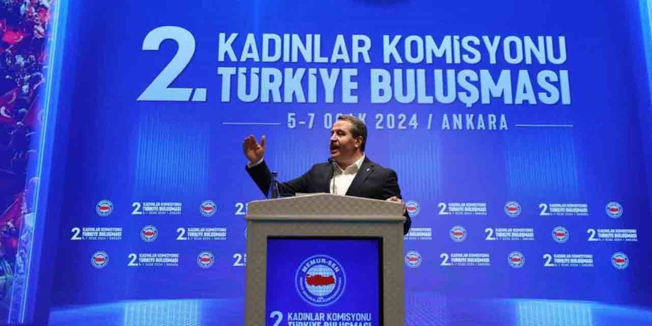 Memur-Sen:"4688 sayılı kanunu değiştirmek için çalışıyoruz"
