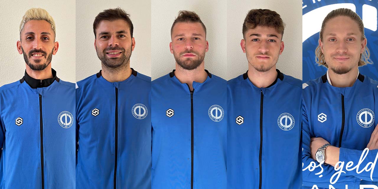 Anadolu Üniversitesi'nde 5 transfer