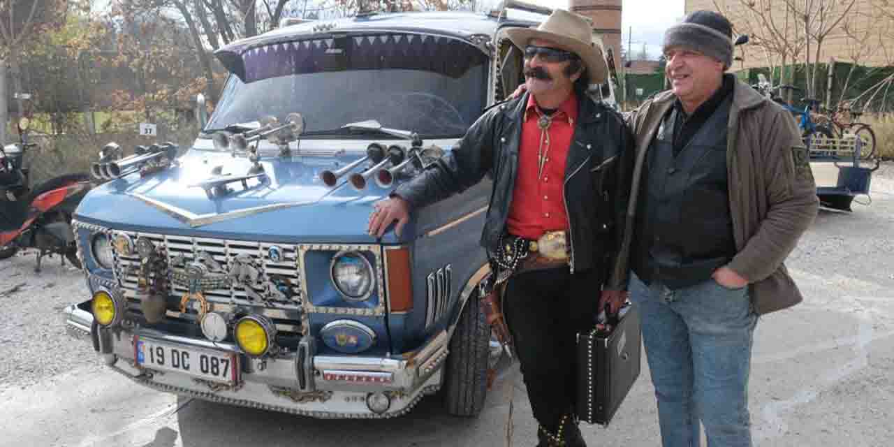 Eskişehirlilere özel mesaj veren araç