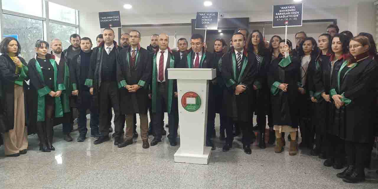 Eskişehir Barosu'ndan büyük tepki: Bu bir darbe girişimidir