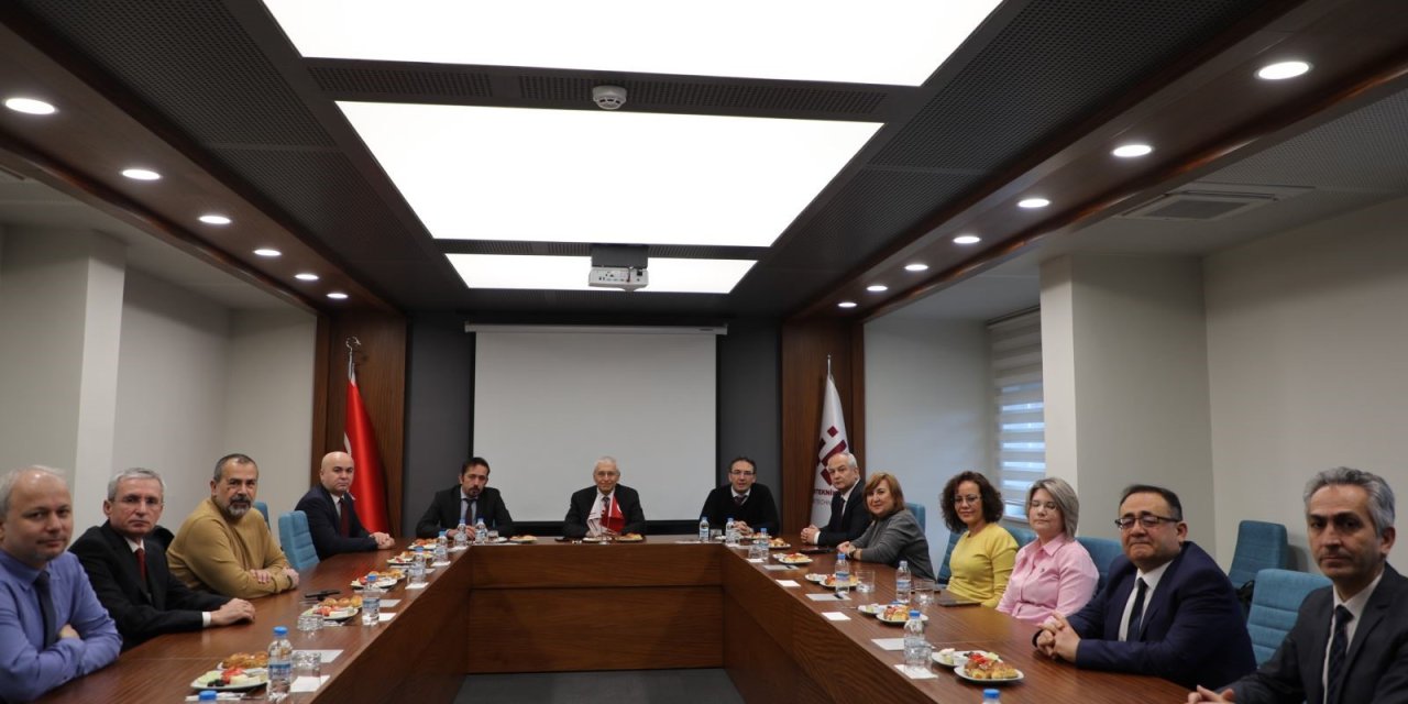 Eskişehir Teknik Üniversitesi istişare toplantısı yapıldı