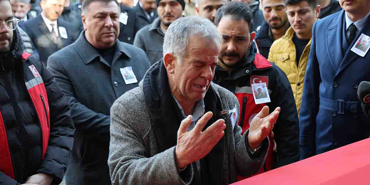 Eskişehir'de şehit cenazesinde gözyaşları sel oldu