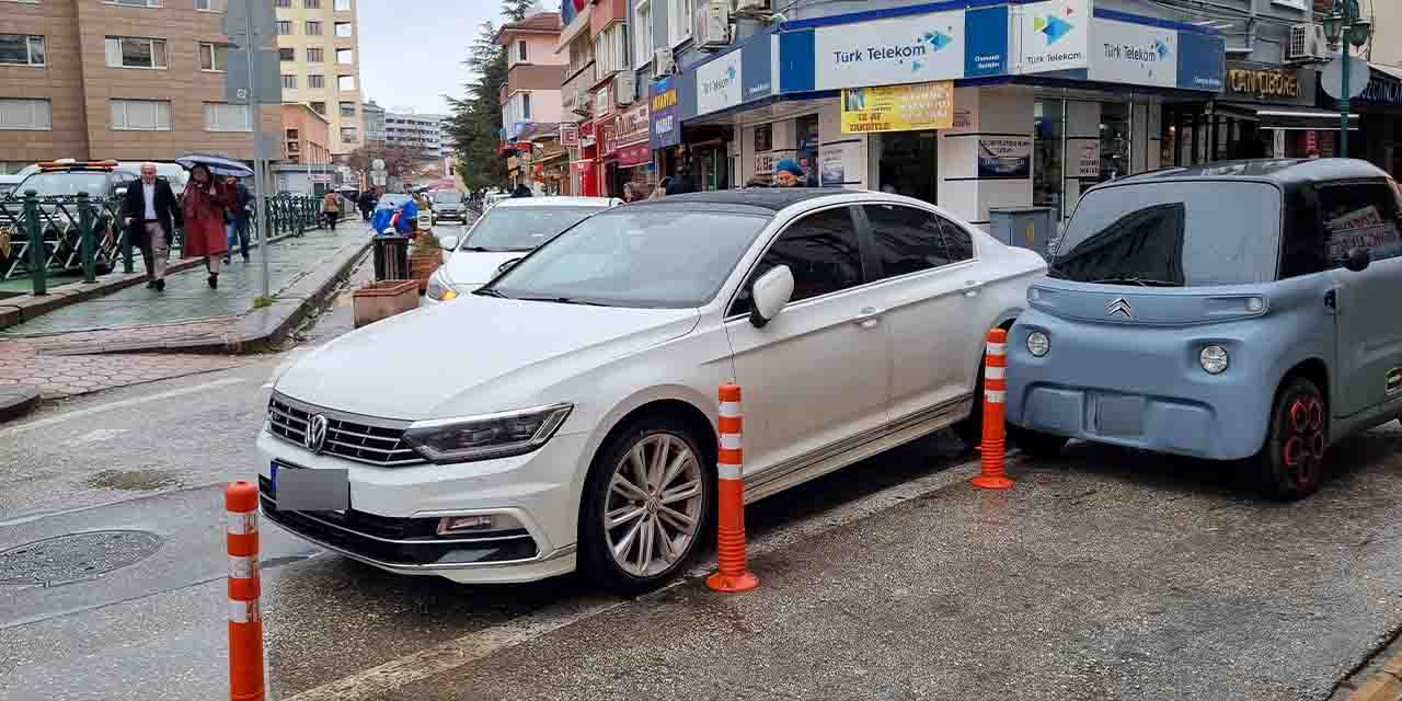 Eskişehir'de duyarsız sürücüler iş başında