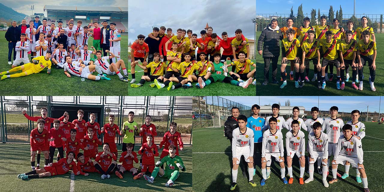 Eskişehirspor altyapısında 3 takımımız ev sahibi