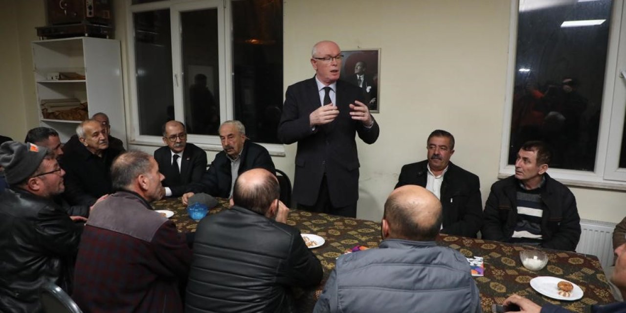 Başkan Kurt ziyaretlerinde hız kesmiyor