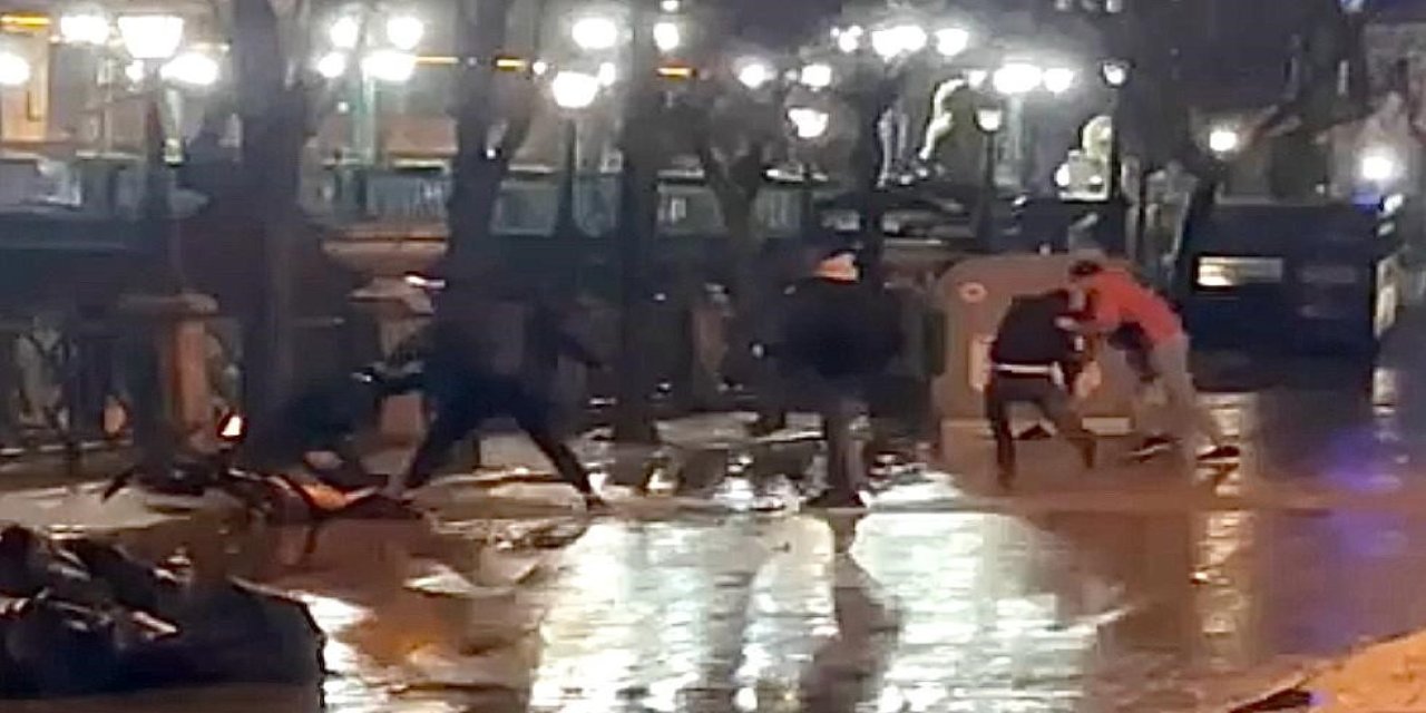 Eskişehir'de yaşanan kanlı kavganın görüntüleri ortaya çıktı
