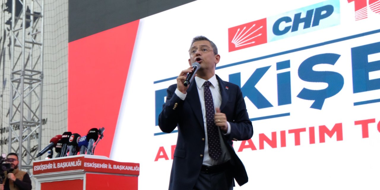Özgür Özel Eskişehir’de konuştu