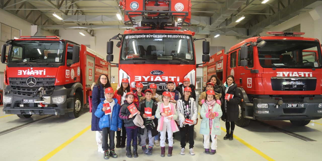 Eskişehir'de çocuklara hayat kurtaracak bilgiler verildi