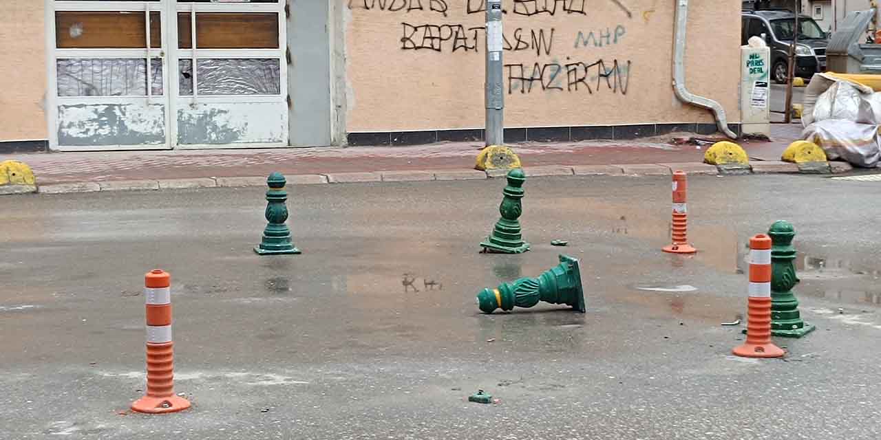 Eskişehir'deki sürücüler dubalarla resmen savaşıyor