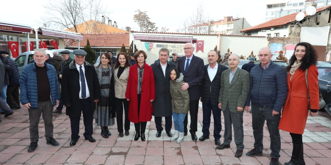 Başkan Kurt ve Ünlüce'den derneklere ziyaret