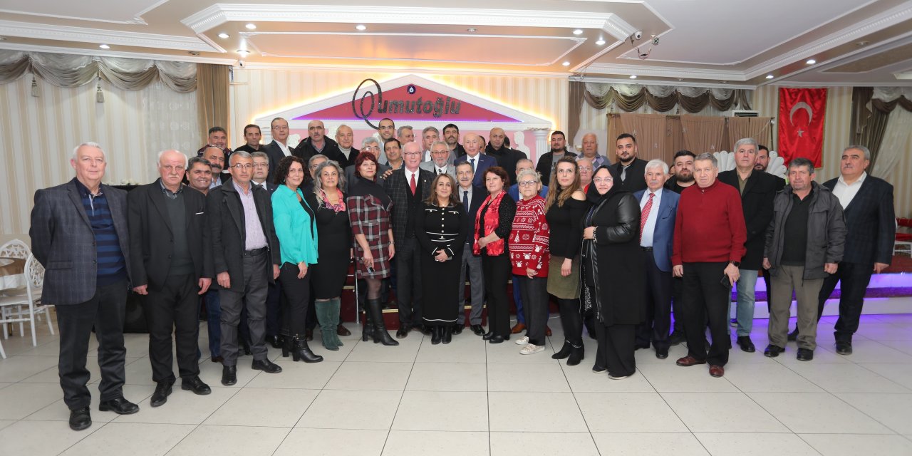 Belediye başkanları Emirdağlılar ile buluştu