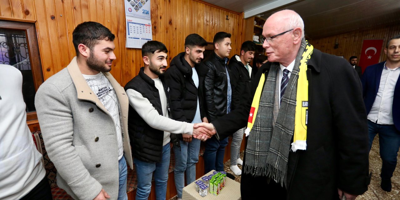 Kazım Kurt dernek ziyaretlerine devam ediyor