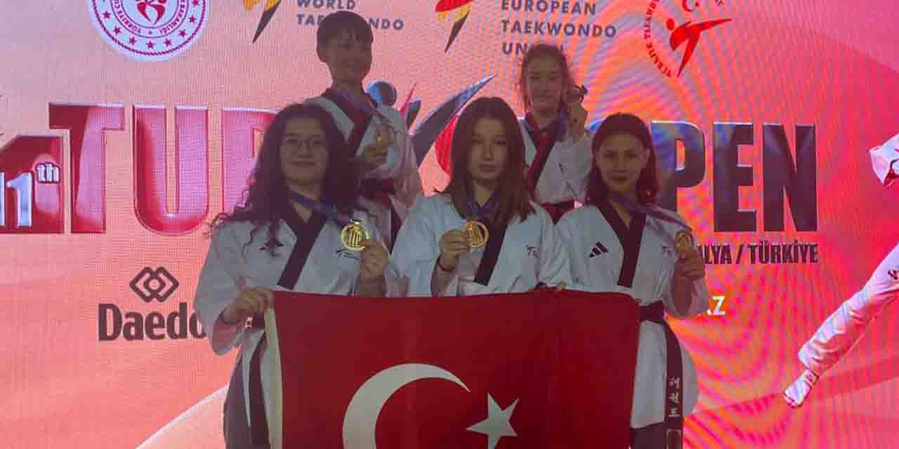 Taekwondoda Eskişehir'in gururu oldular