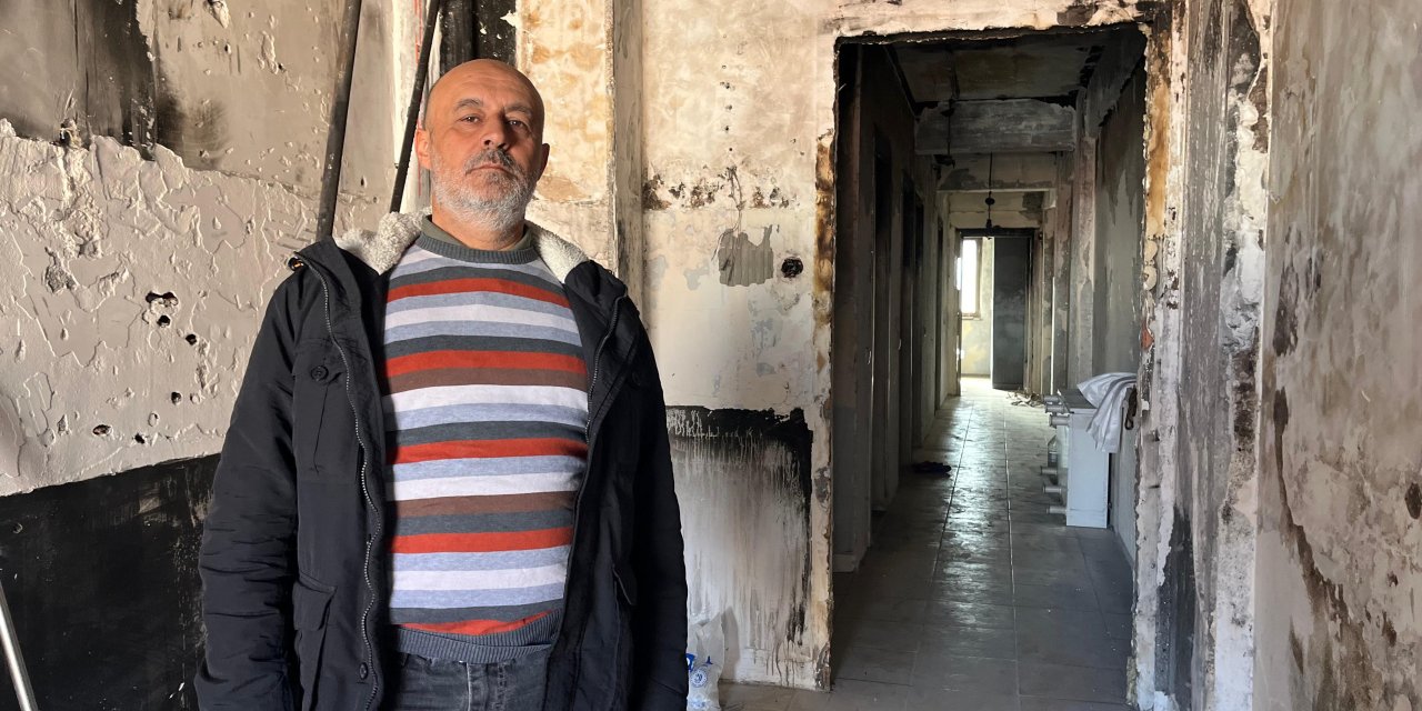 Eskişehir'de evi yandı, hayata tutunmaya çalışıyor