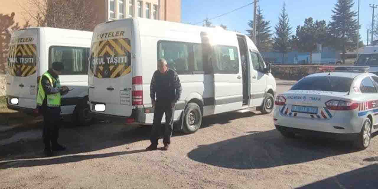 Eskişehir'de okul servislerine ceza yağdı