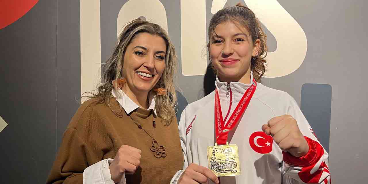 Eskişehirli sporcu annesinin hayalini gerçekleştirdi