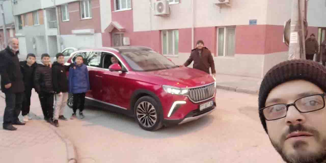 Eskişehir’de çocukların TOGG heyecanı