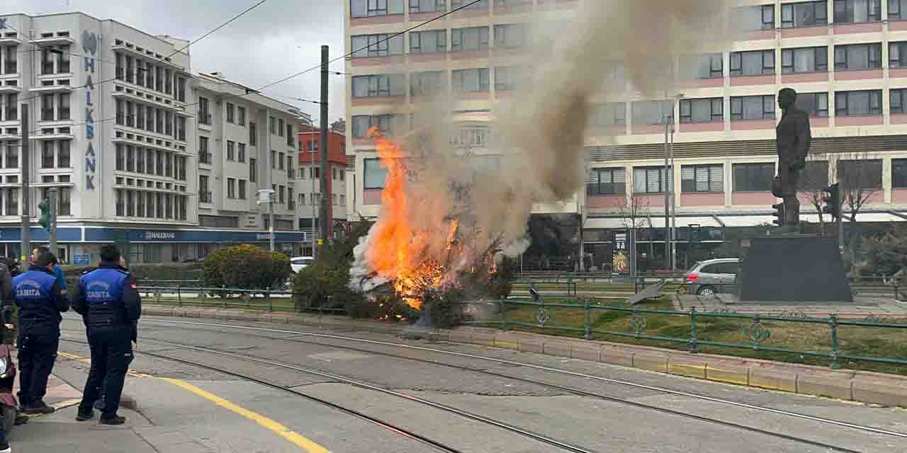 Eskişehir'deki korkutan yangının failleri yakalandı
