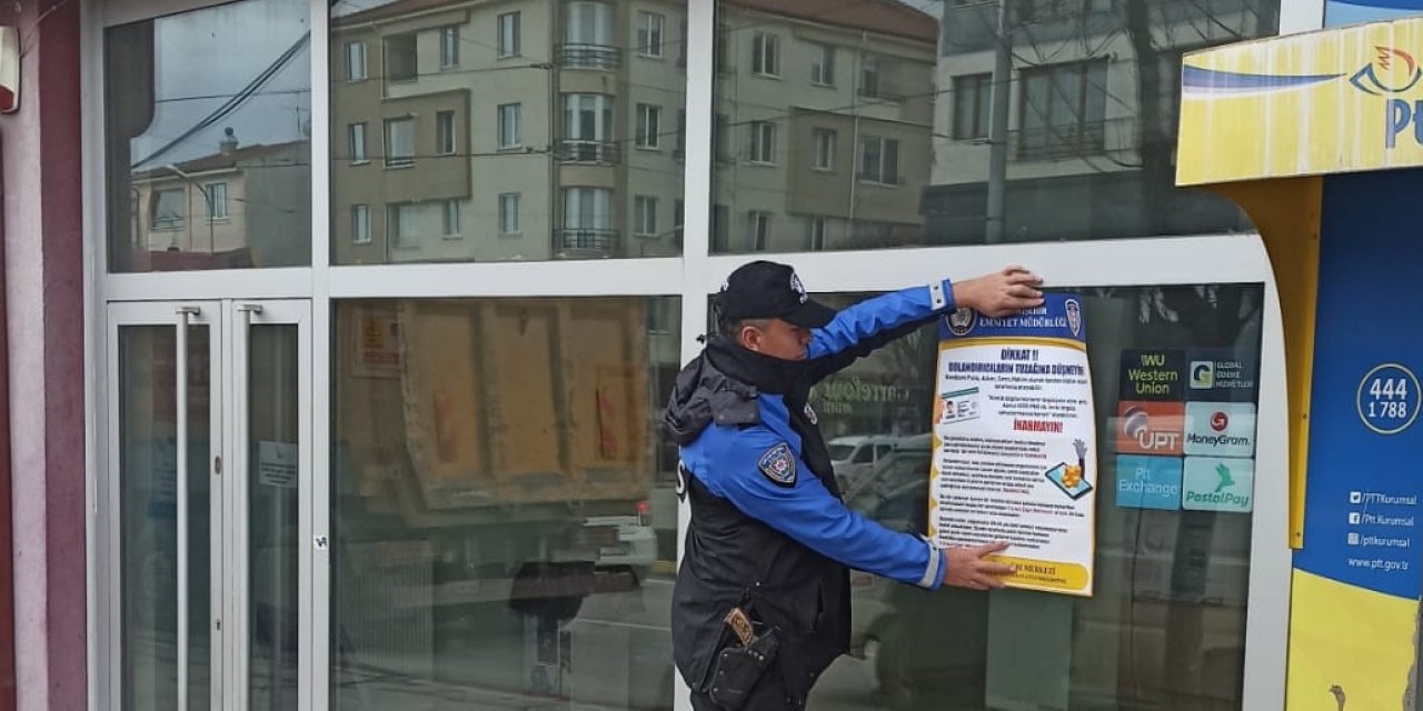 Eskişehir polisinden PTT uyarısı