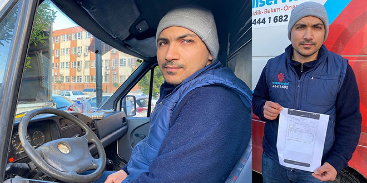 Tamire bıraktıkları araç ceza ile döndü
