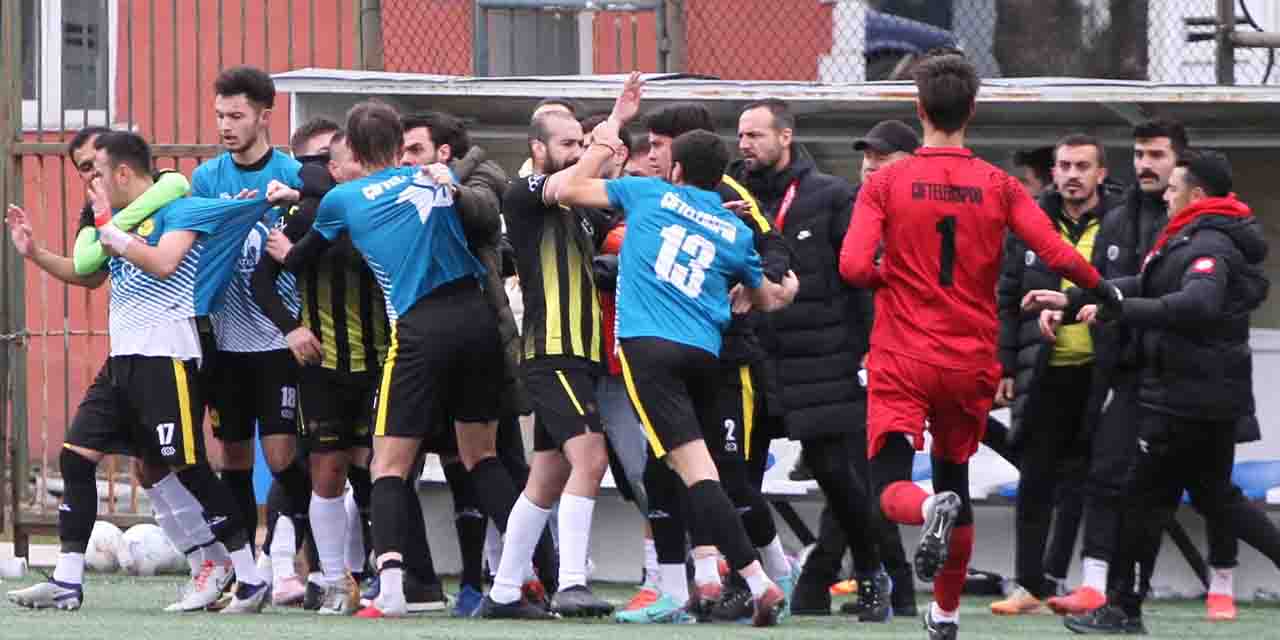 Eskişehir'deki maçta ortam gerildi