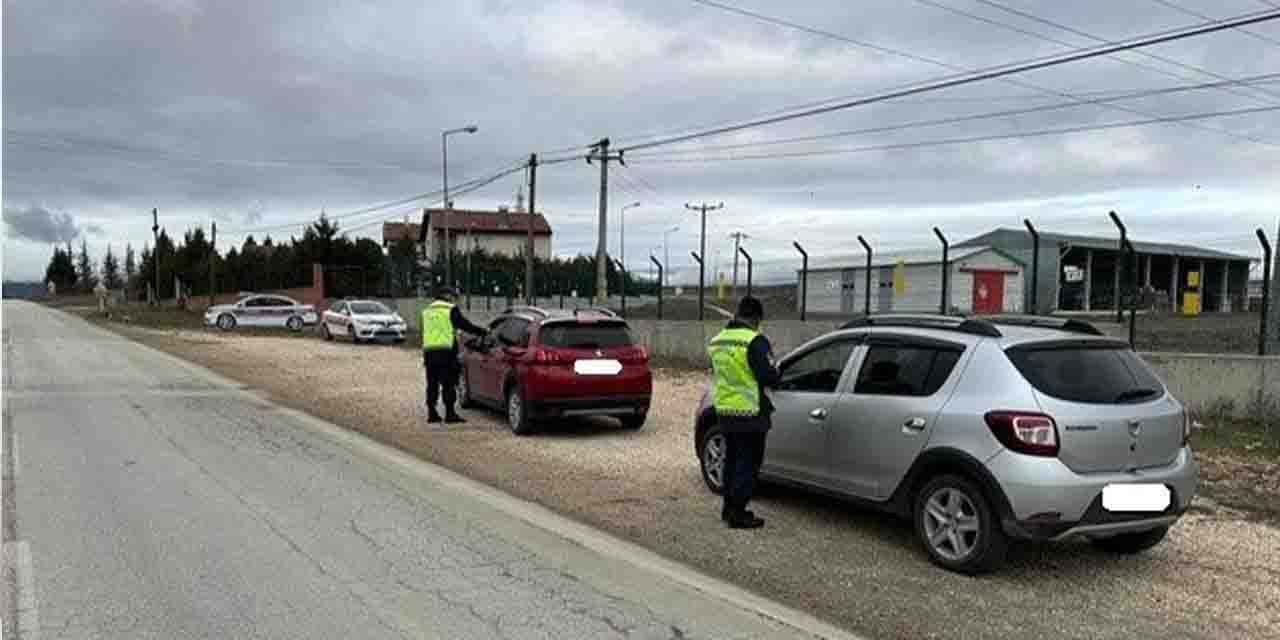 Kurallara uymayan sürücülere 1 milyon 549 bin TL ceza