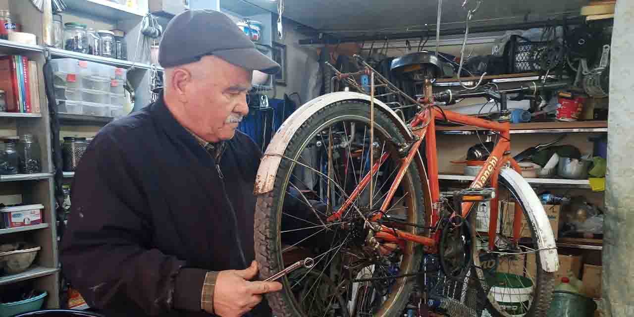 Eskişehir'de bisikletler bodrumlardan çıkıyor